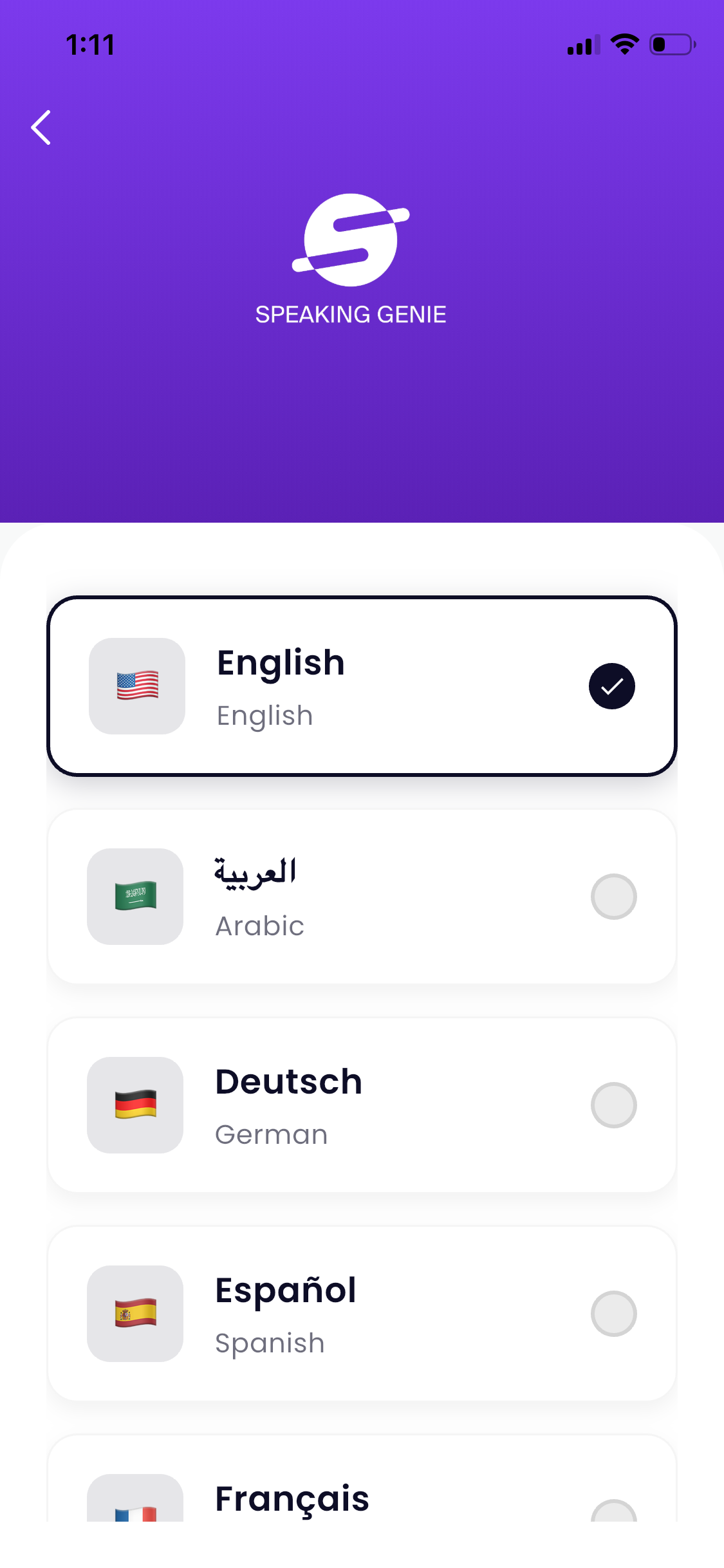 Speaking Genie V 1.02 screenshot 3