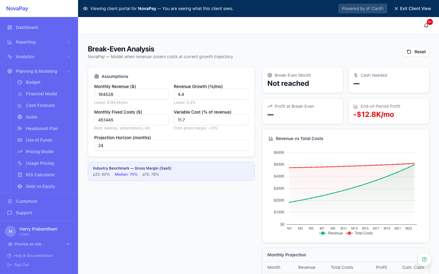 StartupCFO.AI Finance Stack for Startups screenshot 6