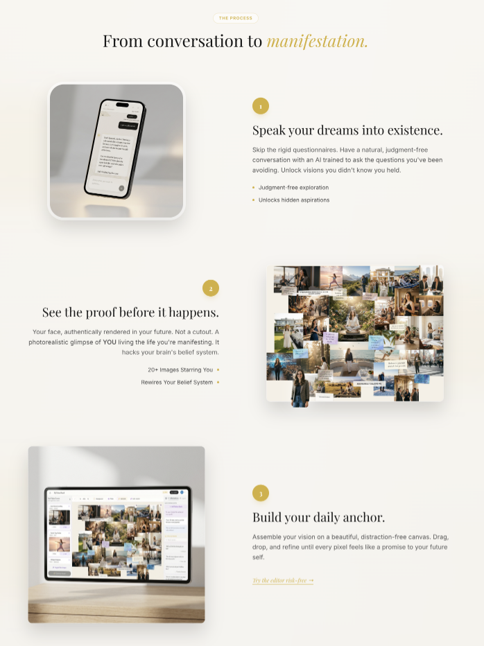 Aureyl – Personalized AI Vision Board screenshot 5