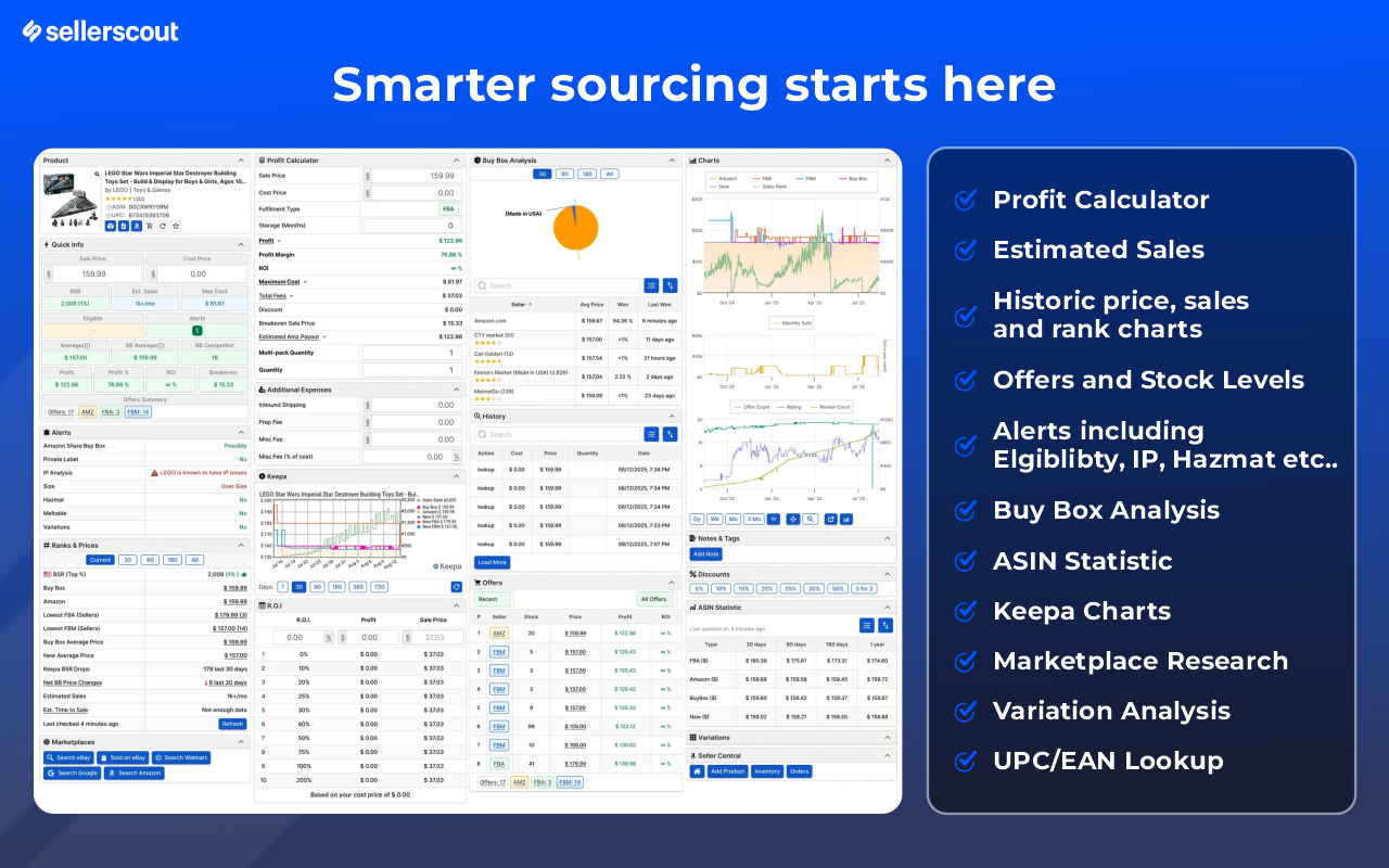 SellerScout screenshot 2