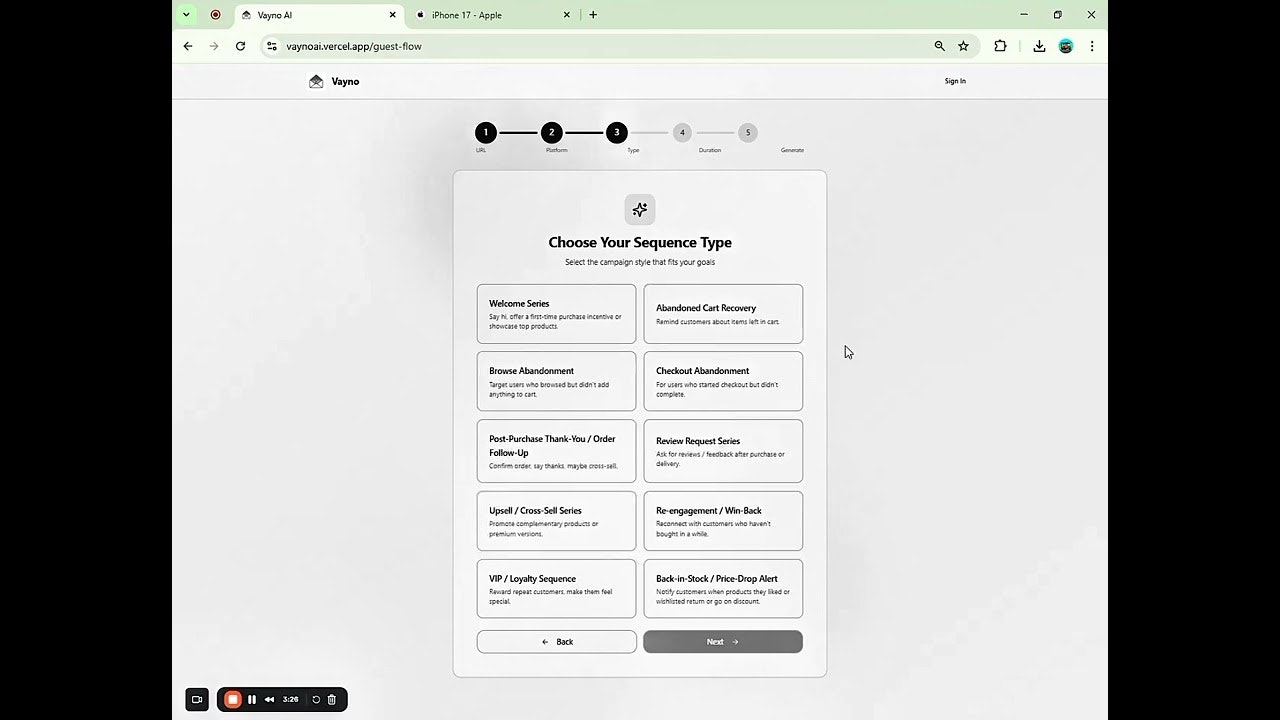 Vayno AI screenshot 1