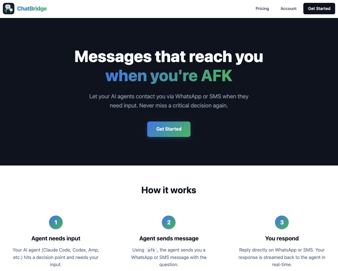 ChatBridge screenshot 1