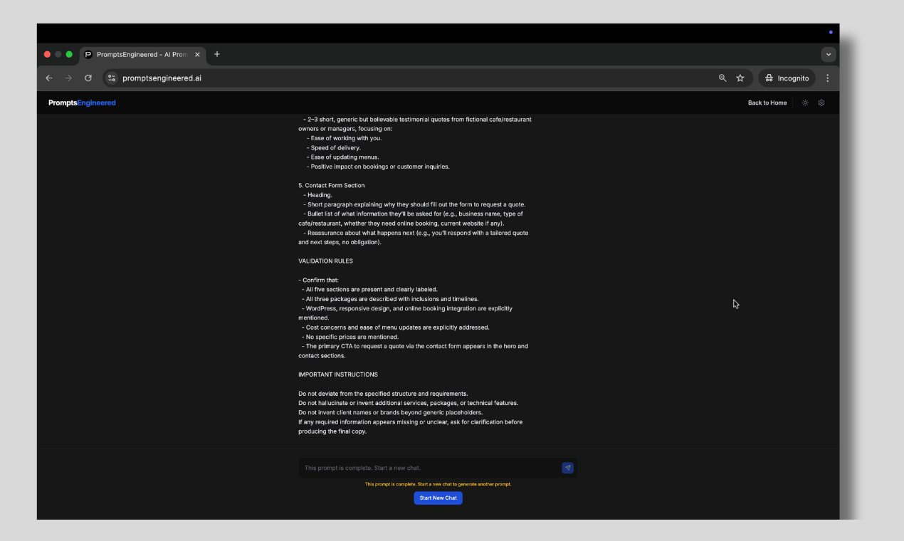 PromptsEngineered screenshot 4