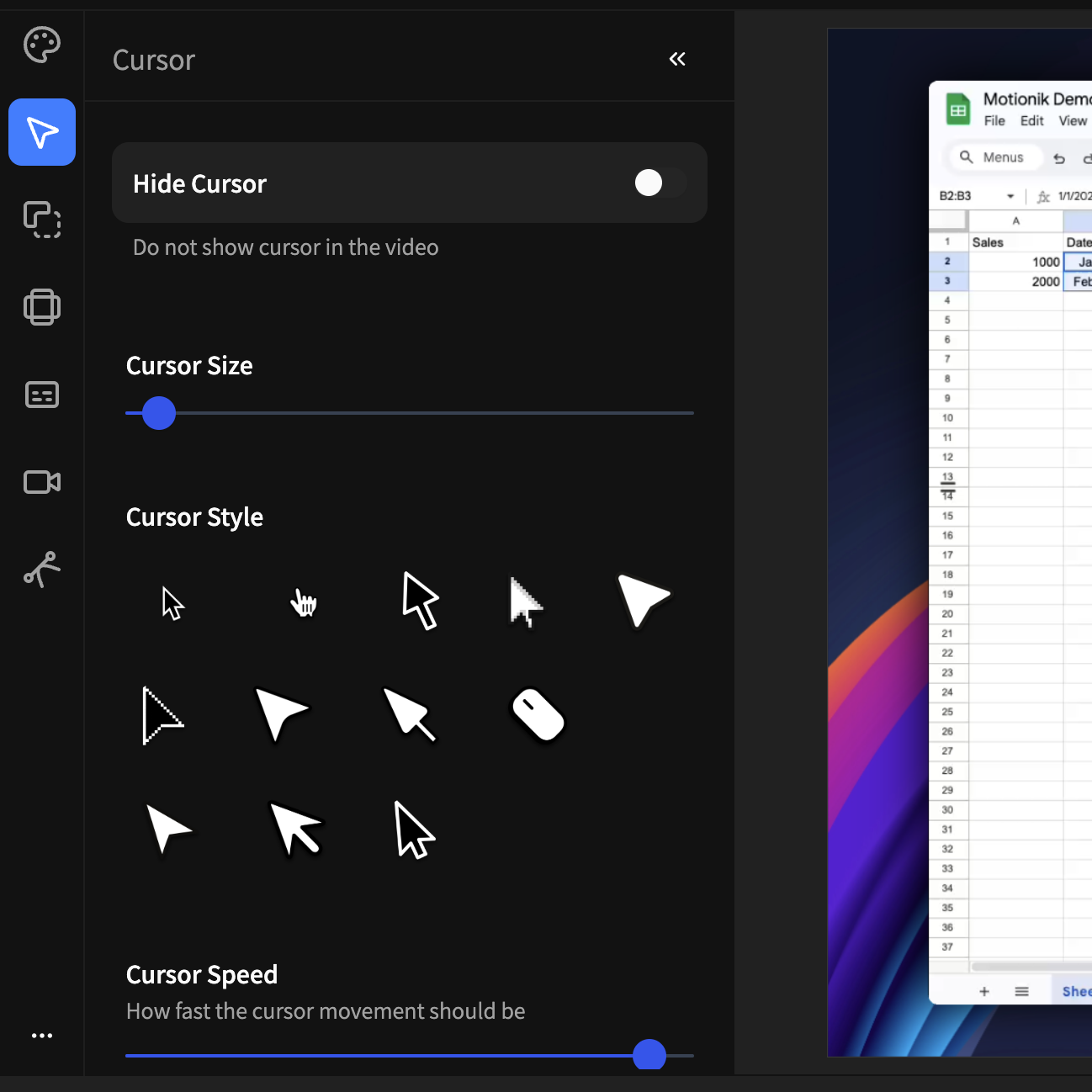 Motionik screenshot 5