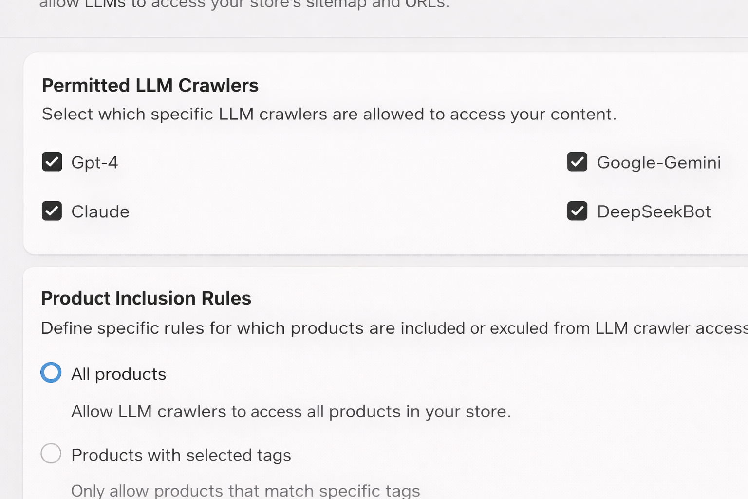 Lumos: AI SEO and llms.txt screenshot 3