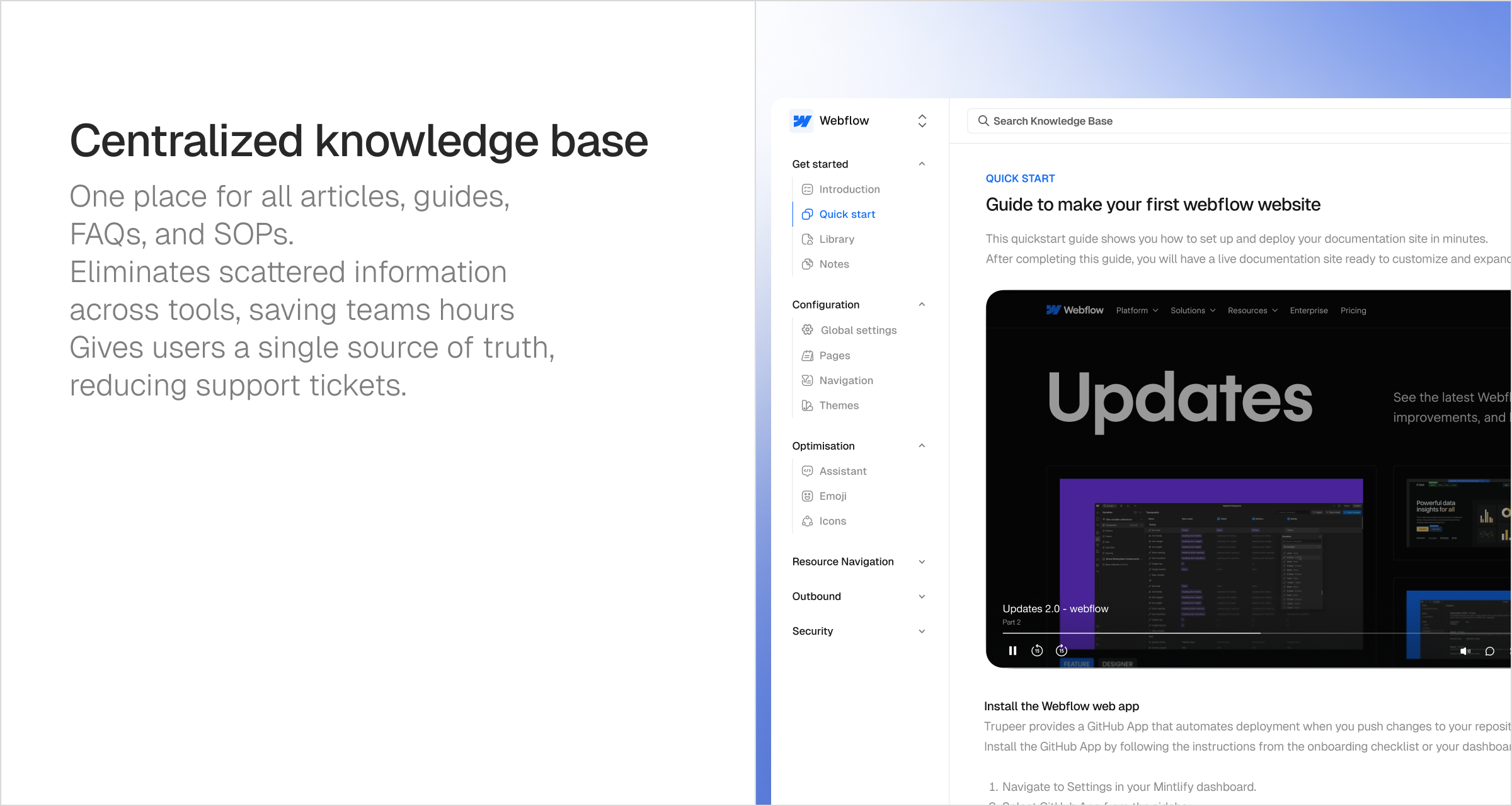 Trupeer: Knowledge Base with AI Search screenshot 4