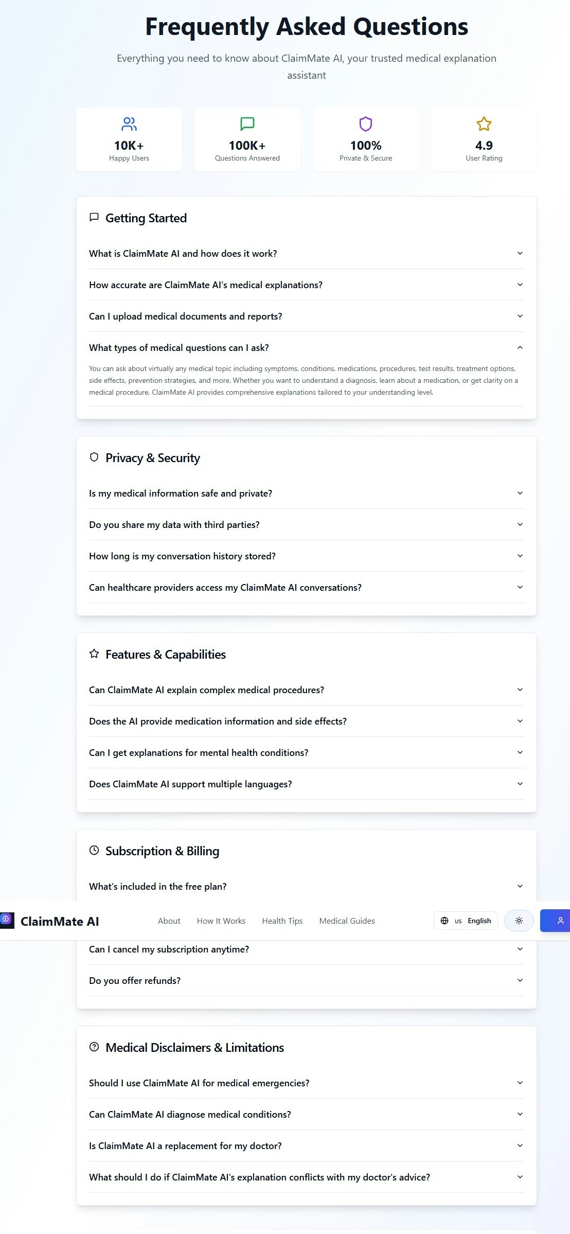 Claimmate ai screenshot 2