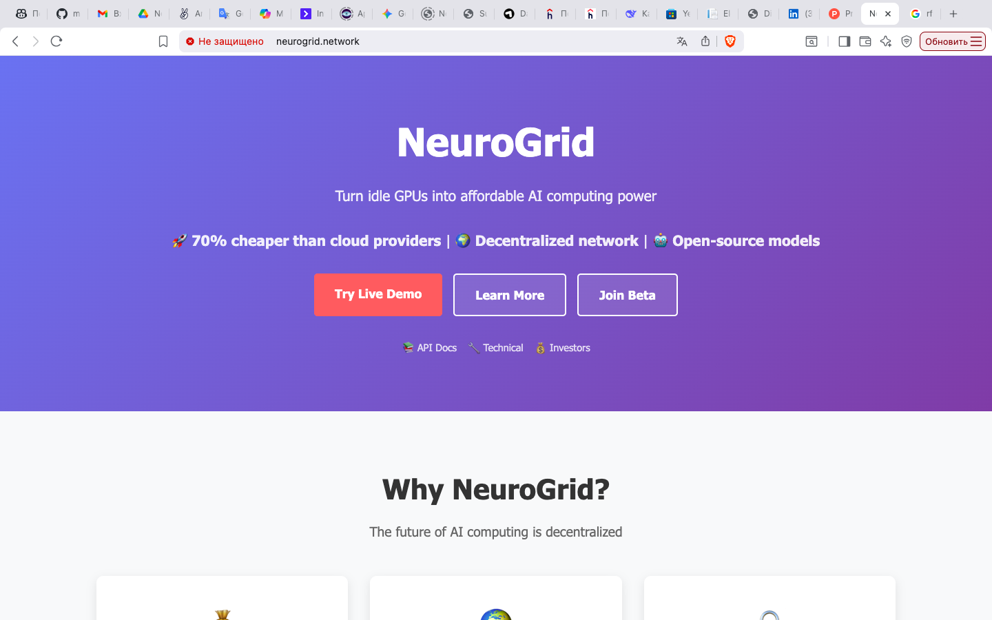 NeuroGrid screenshot 1