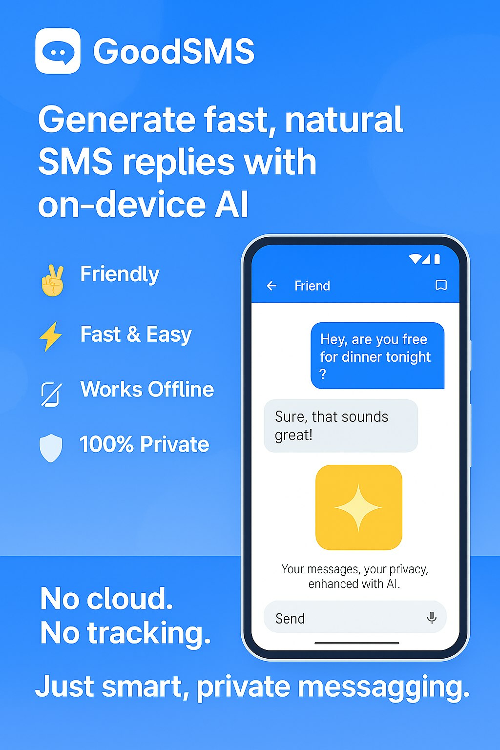GoodSMS screenshot 2
