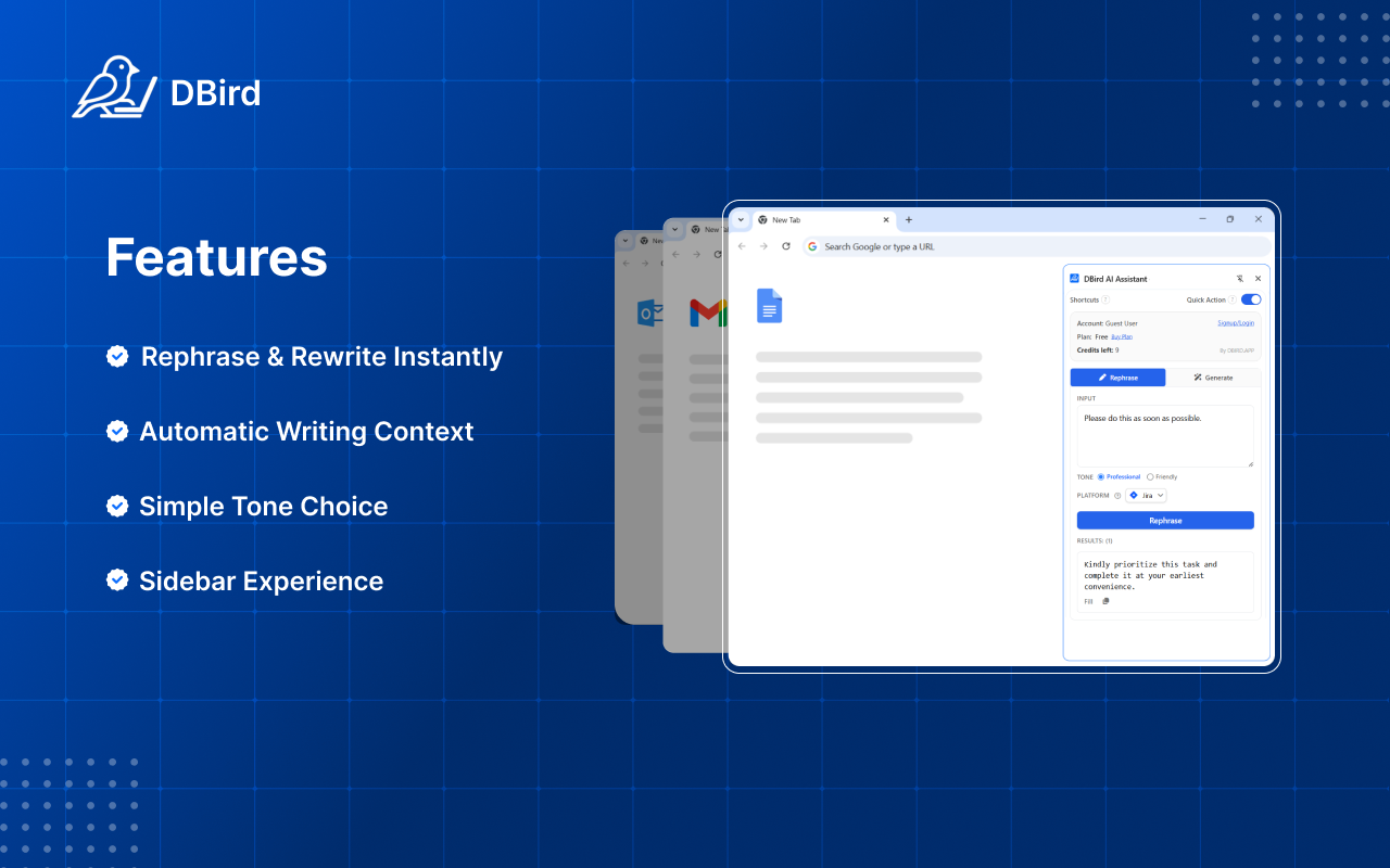 DBird AI Assistant screenshot 3