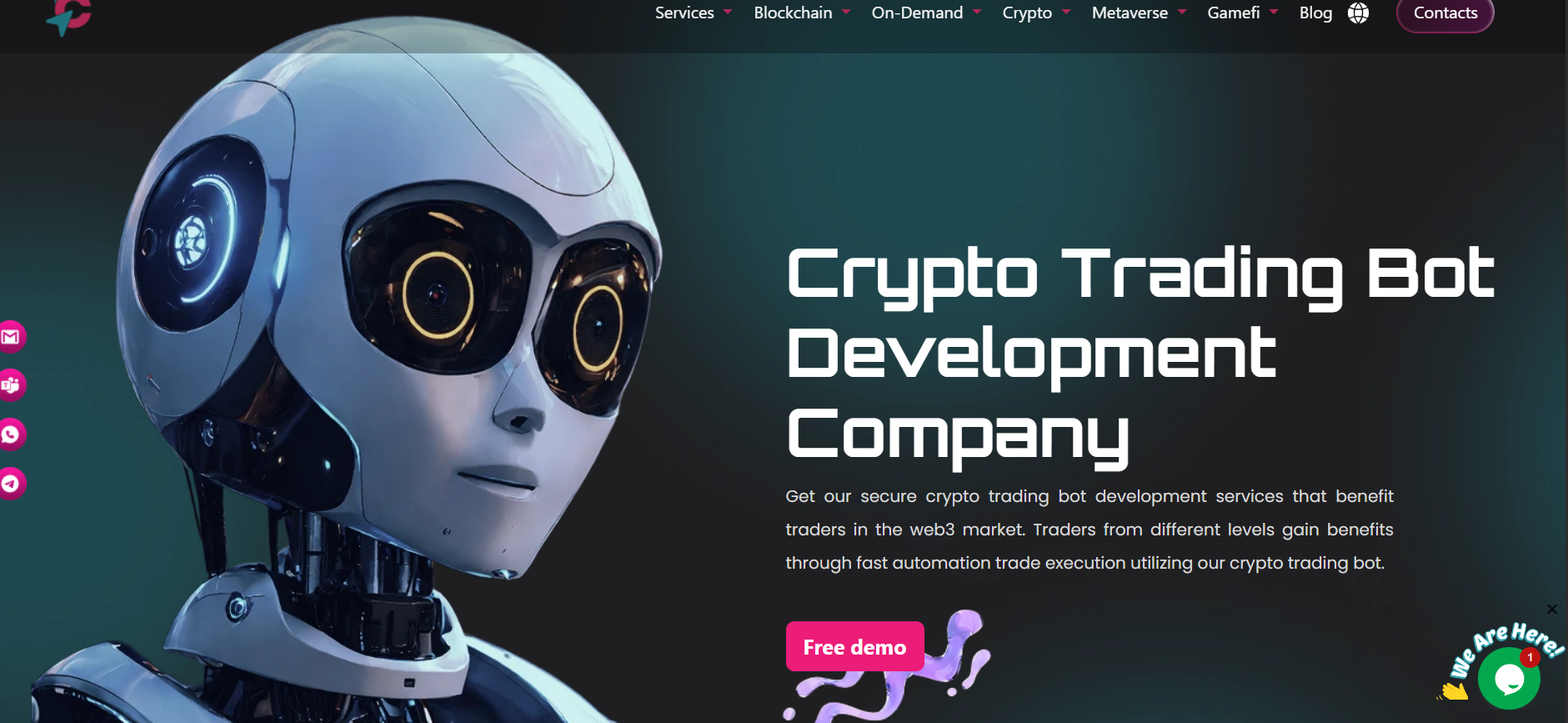 Crypto Trading Bot Development Company screenshot 1