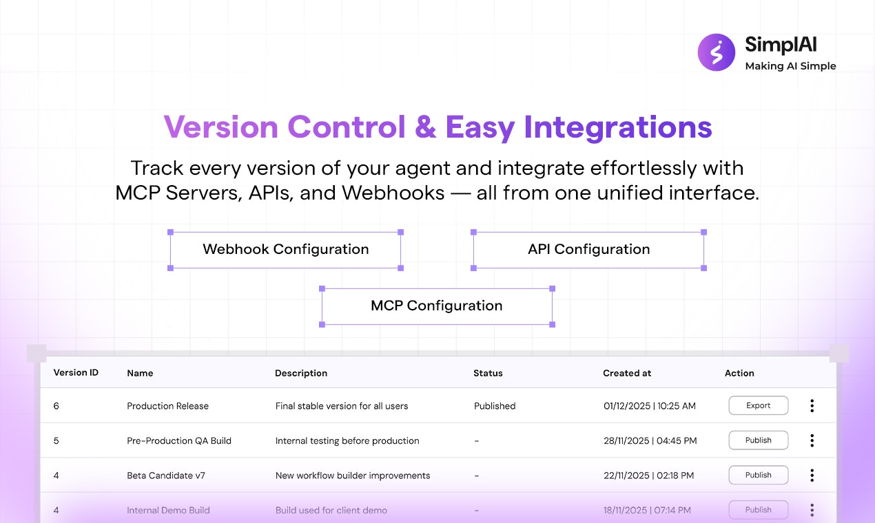 SimplAI New Workflow Builder screenshot 6