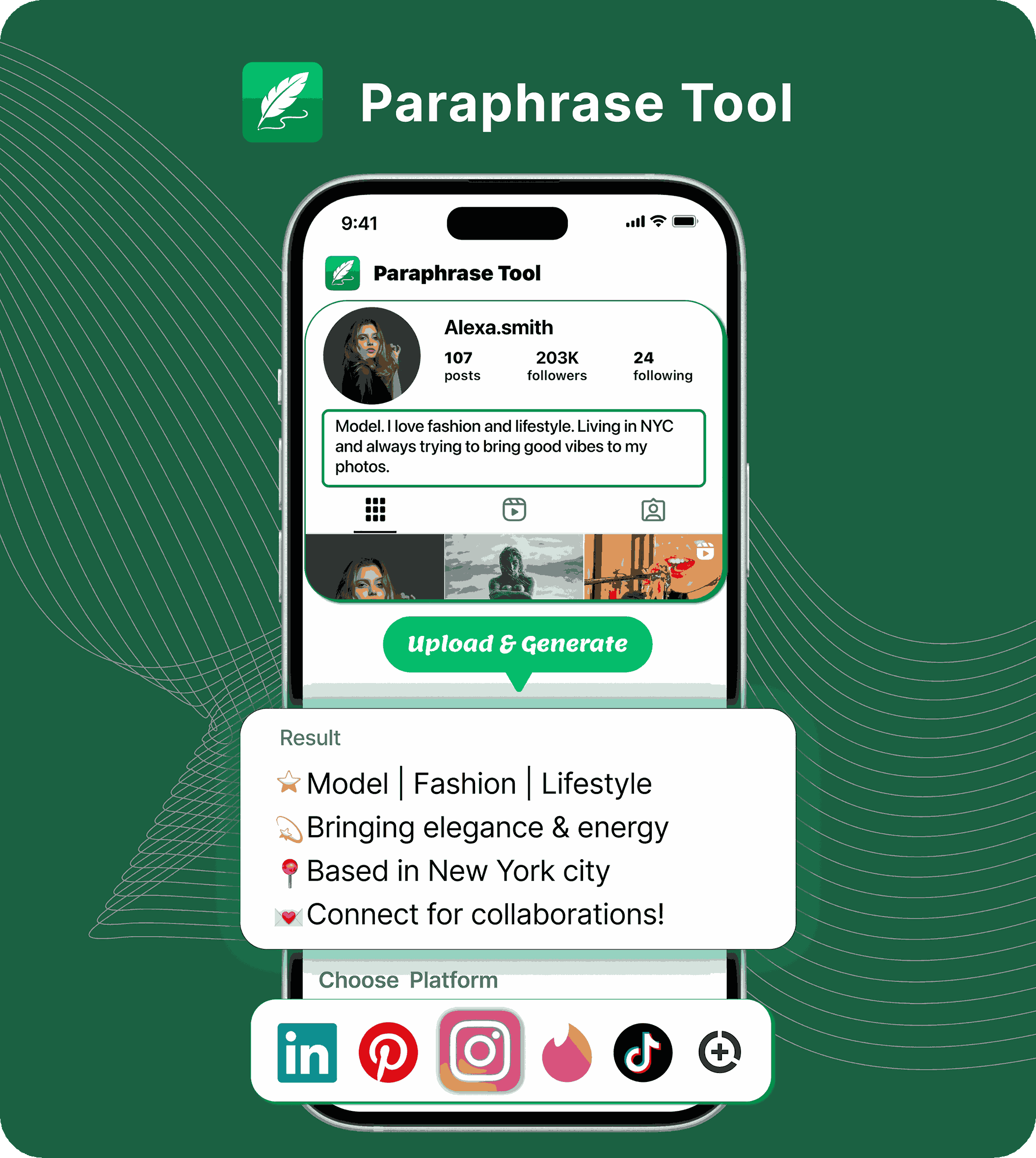 Paraphrase Tool screenshot 5