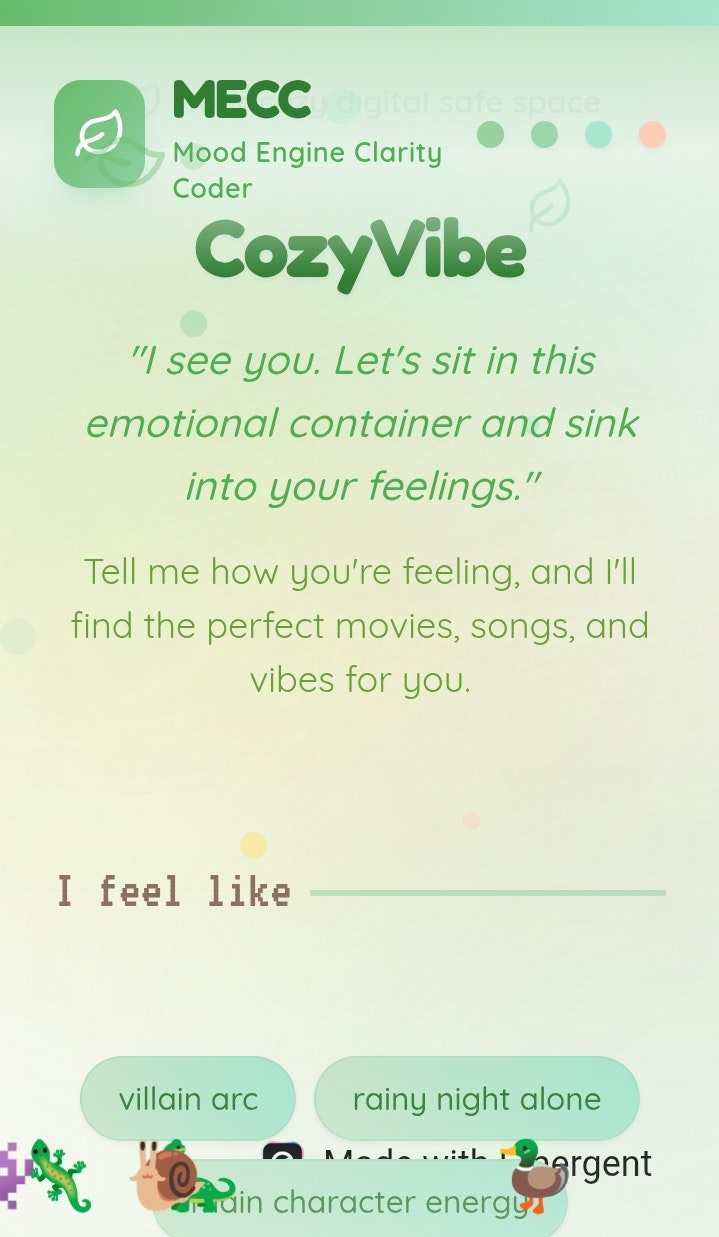 MECC - Mood and Emotion emphasizer screenshot 2