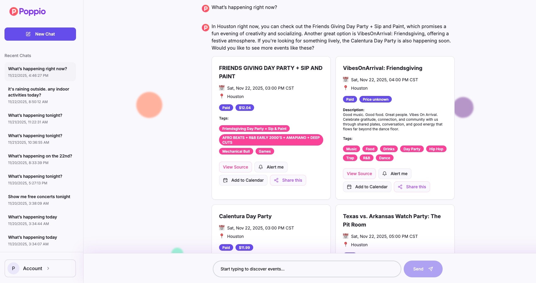 Poppio screenshot 2