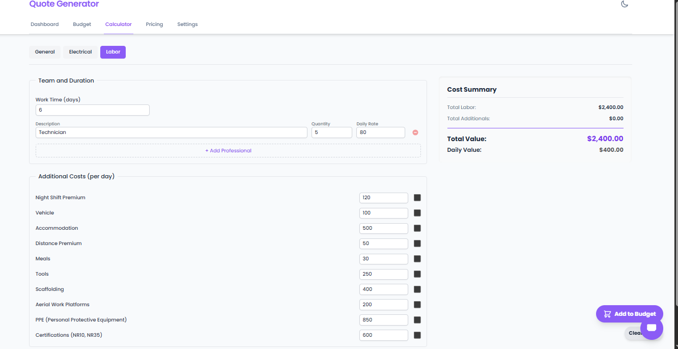 Budget APP screenshot 3