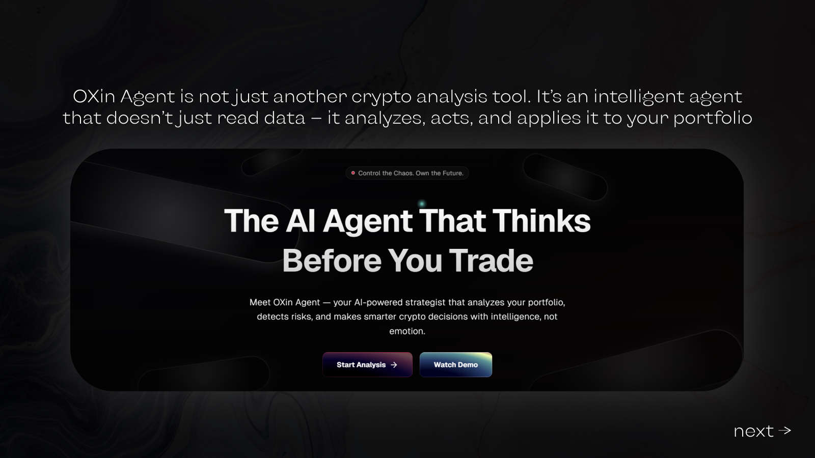 OXin Agent screenshot 2