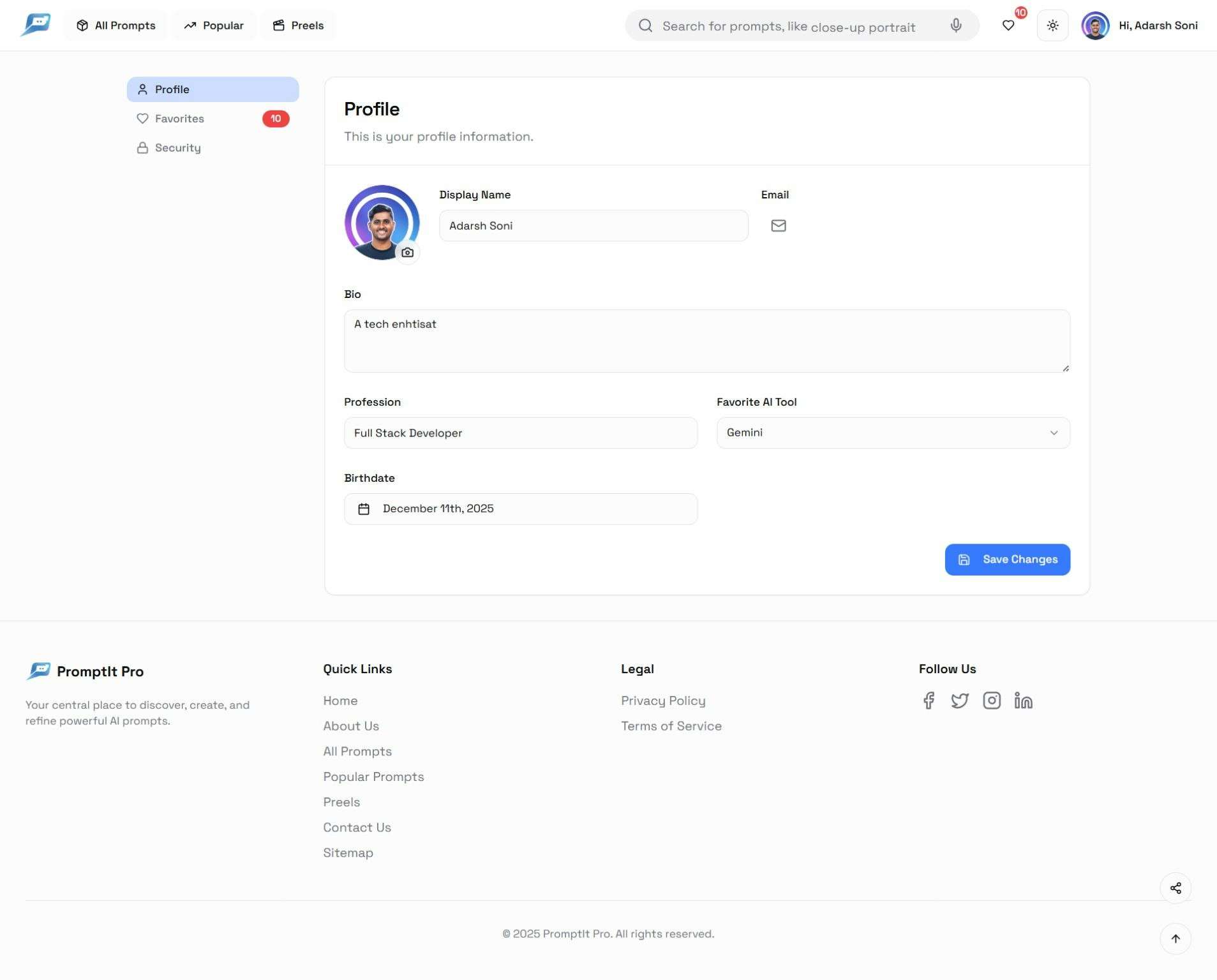 PromptIt Pro screenshot 7