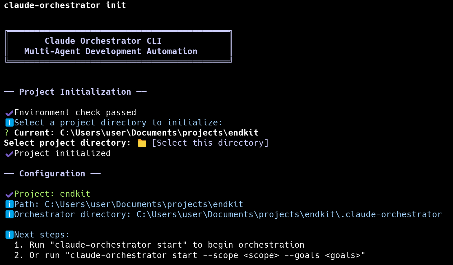 Claude Orchestrator screenshot 3