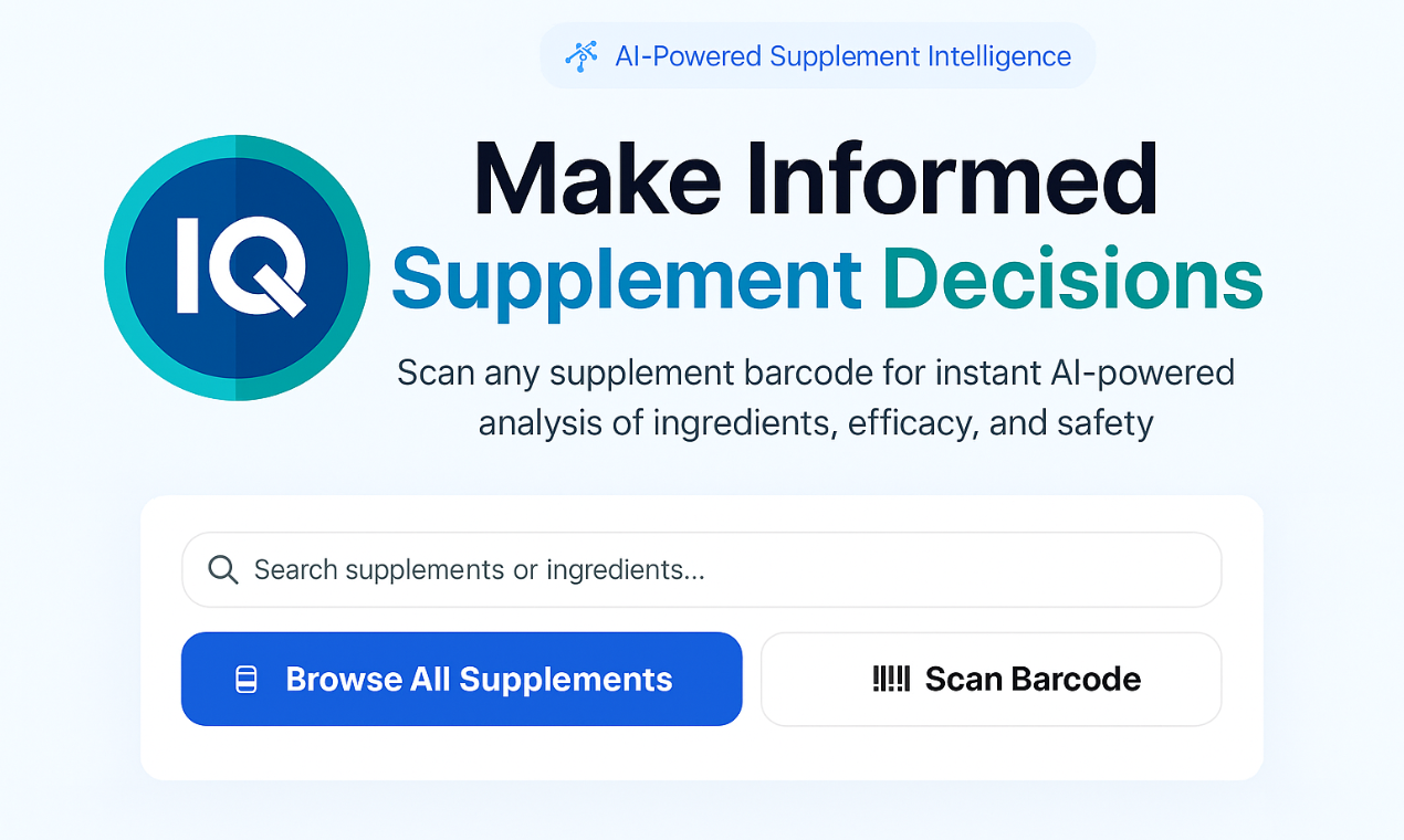 SupplementIQ screenshot 1