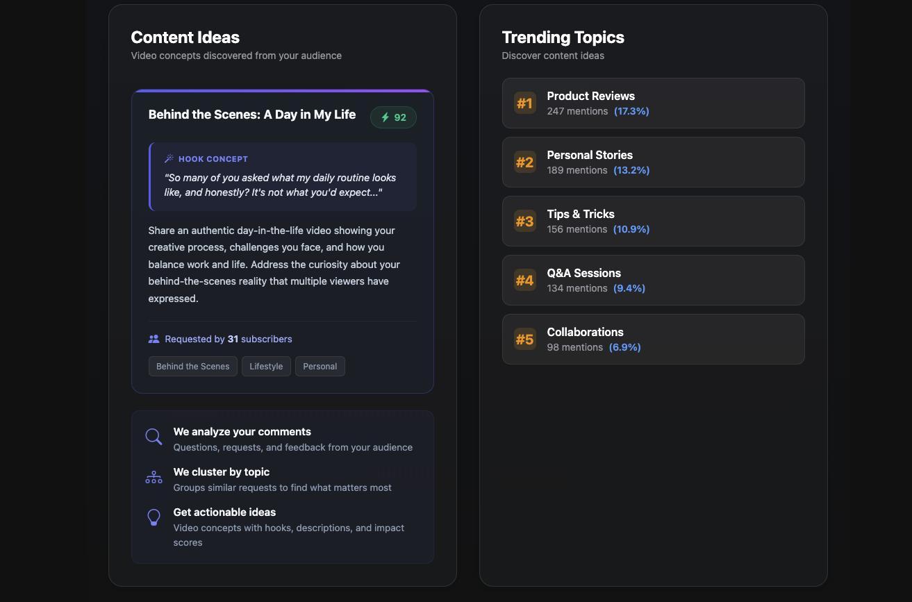 engage suite. screenshot 4