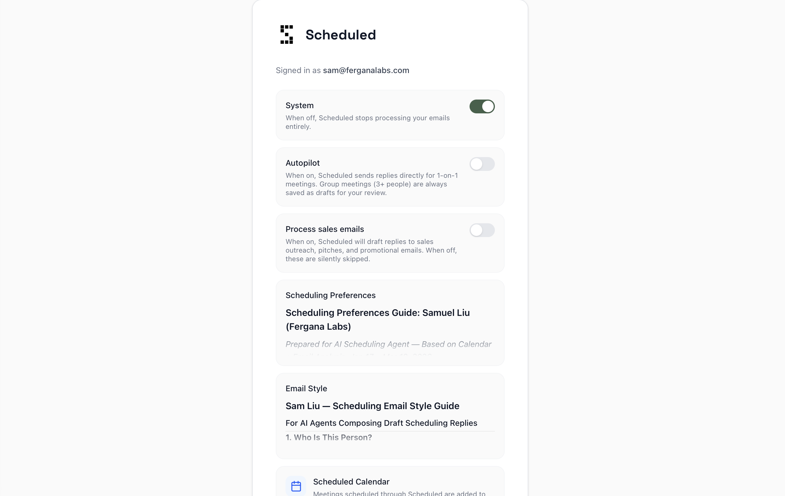 Scheduled screenshot 3