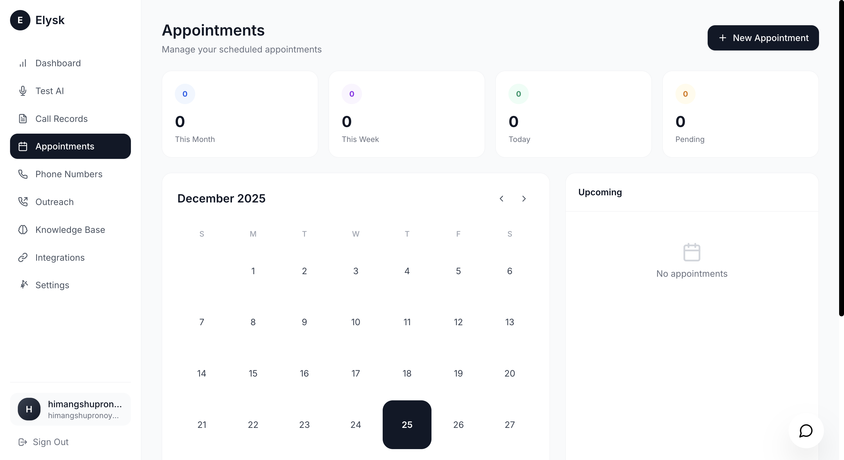 Elysk - Ai Receptionist screenshot 3