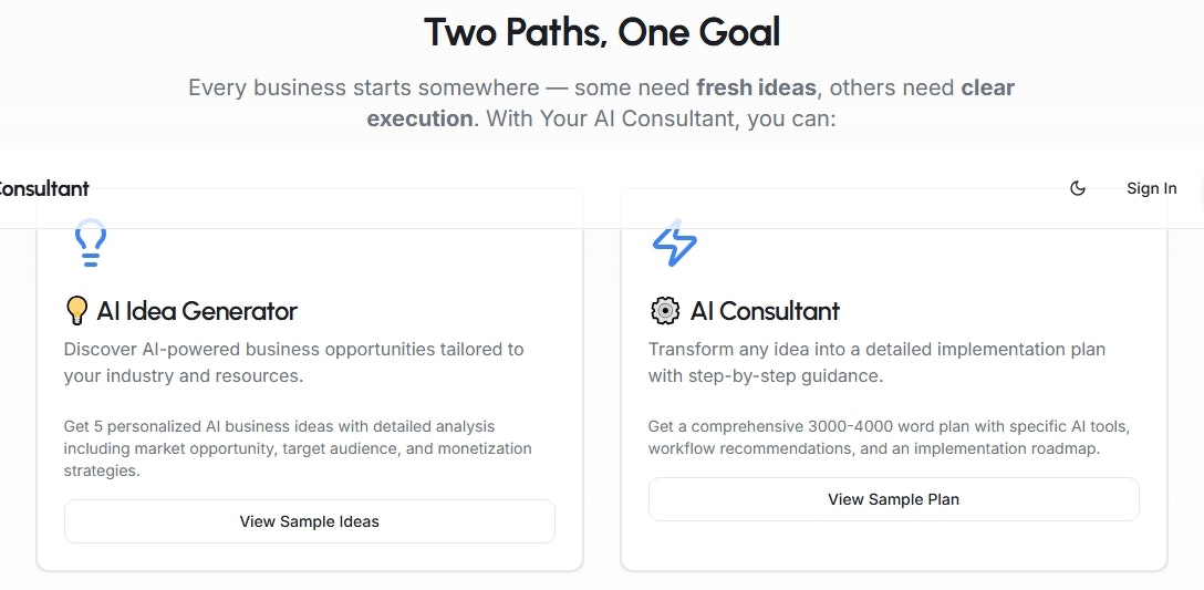 Your Ai Consultant screenshot 3