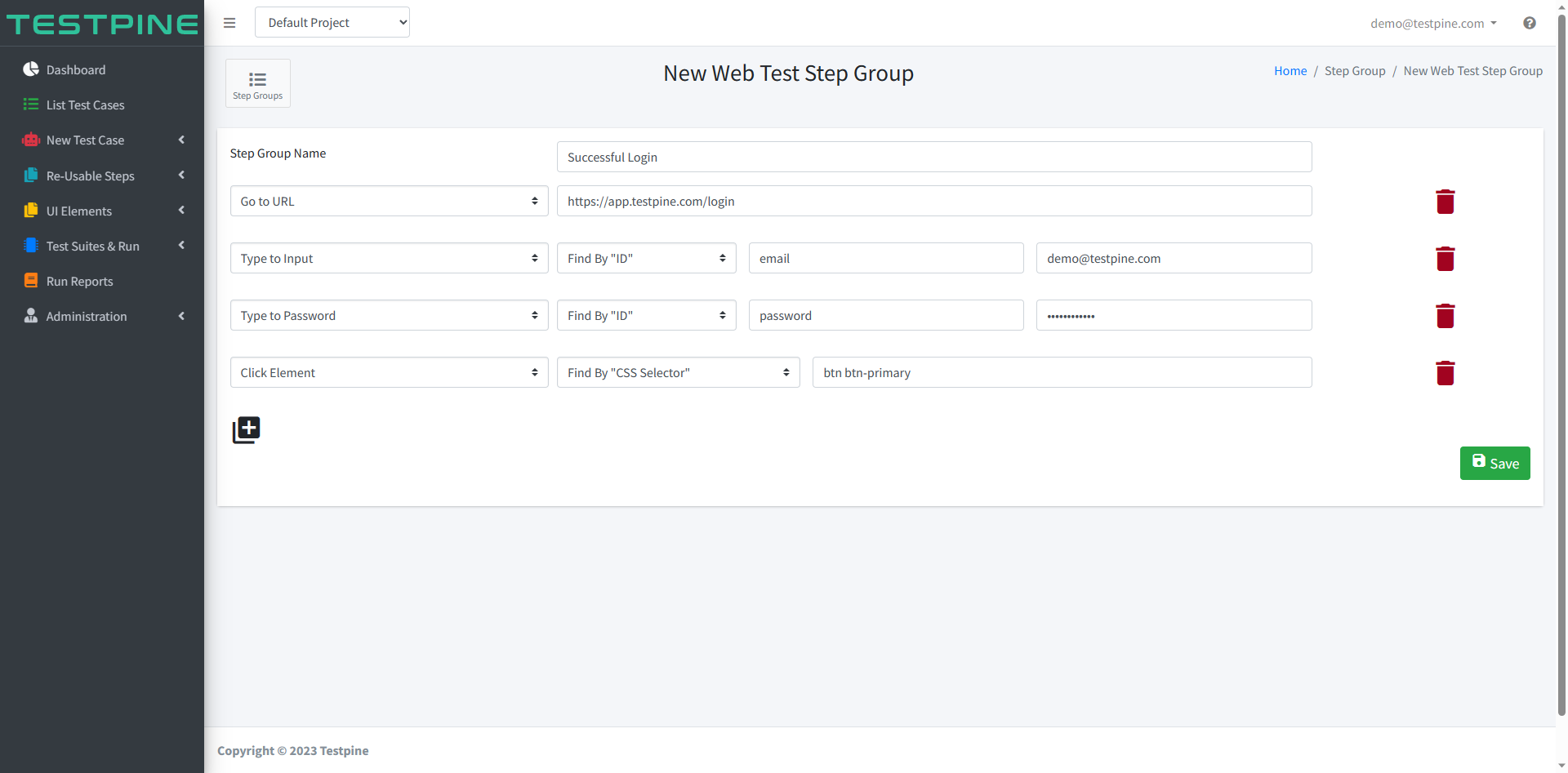 Testpine screenshot 17
