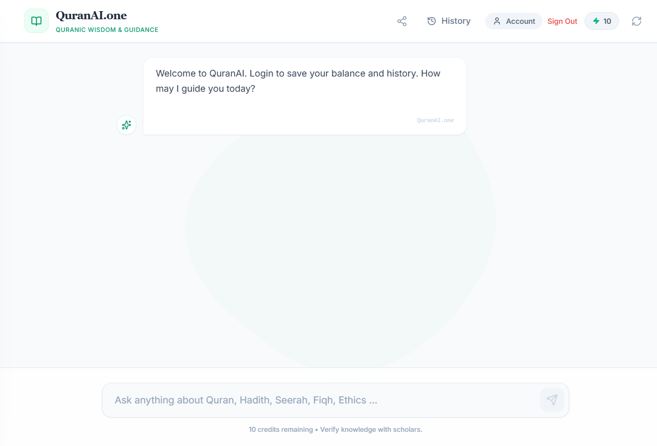 QuranAI screenshot 2