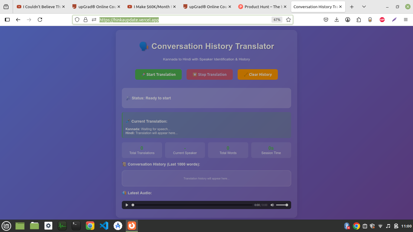 Real-Time Conversation Translator screenshot 1