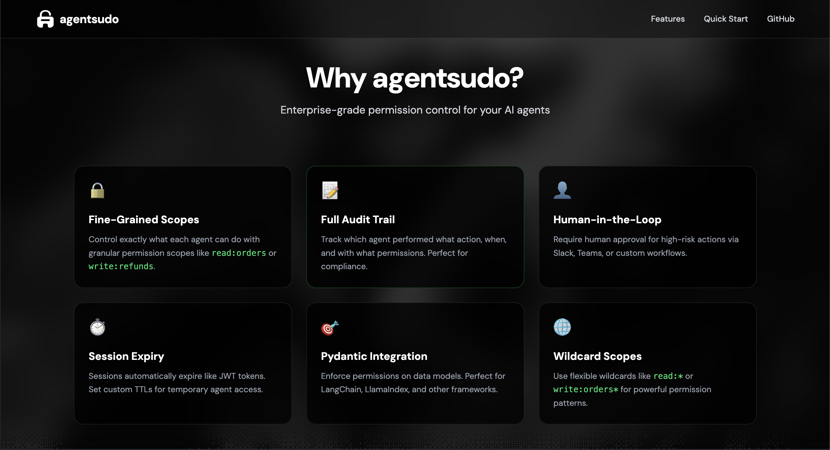 agentsudo screenshot 2