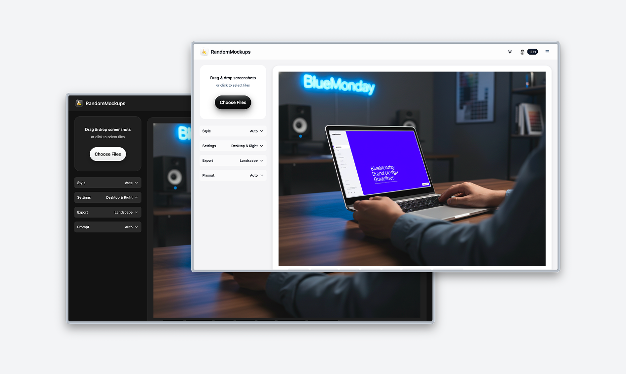 RandomMockups - AI Mockup Generator screenshot 4