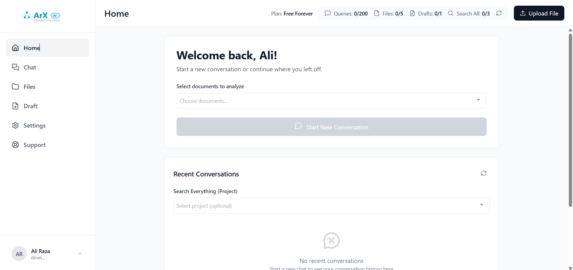 ArX AI screenshot 2