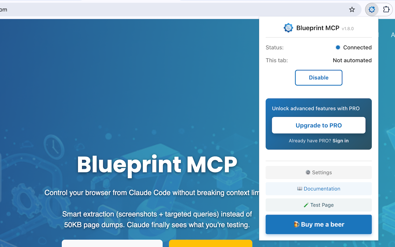 Blueprint MCP screenshot 2