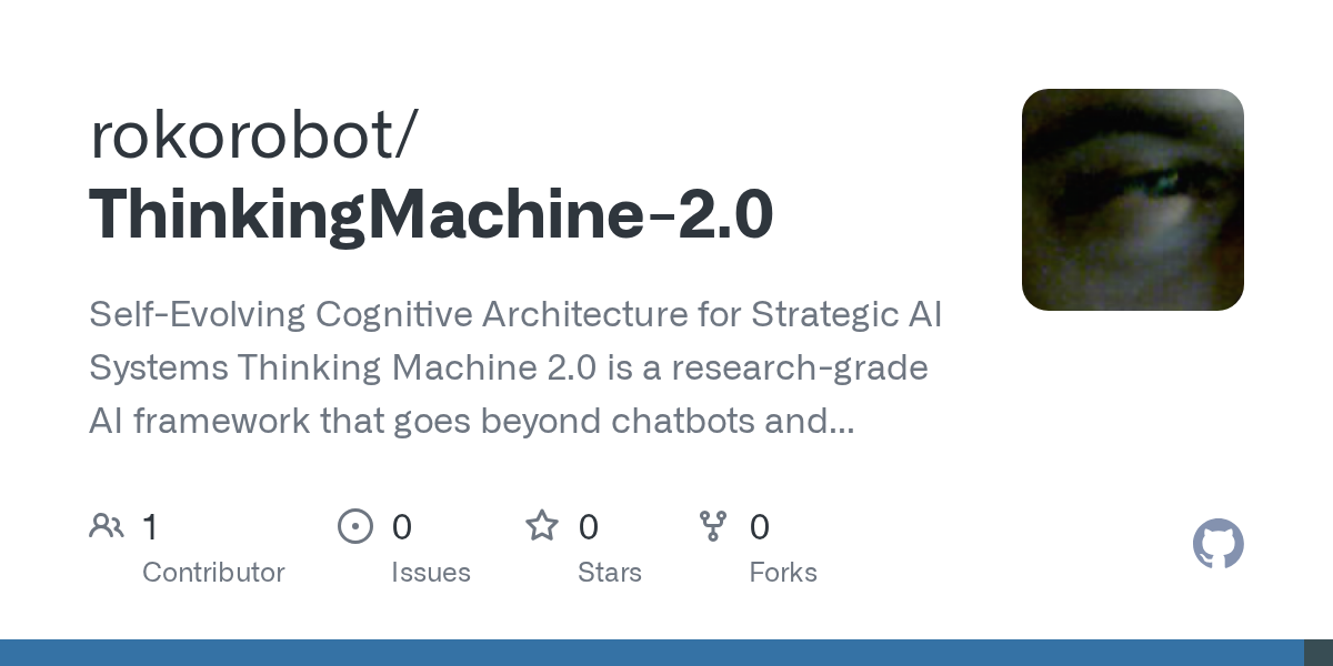 Thinking Machine 2.0 screenshot 1