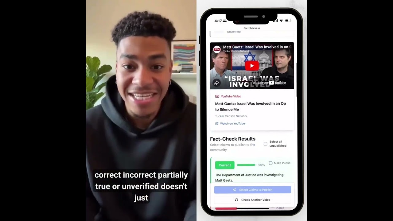 FactCheckr.io screenshot 9