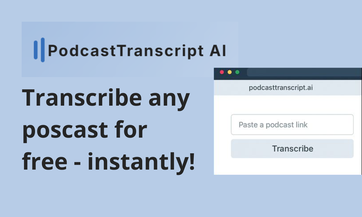 PodcastTranscript.ai screenshot 2