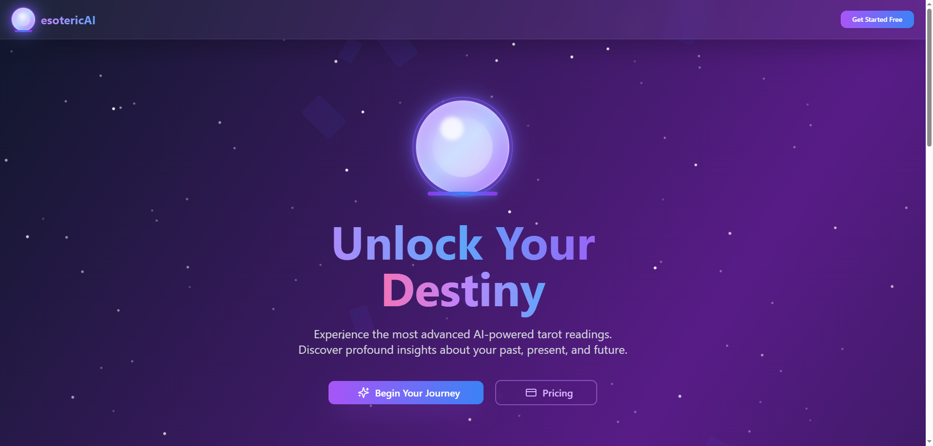 esotericAI screenshot 2