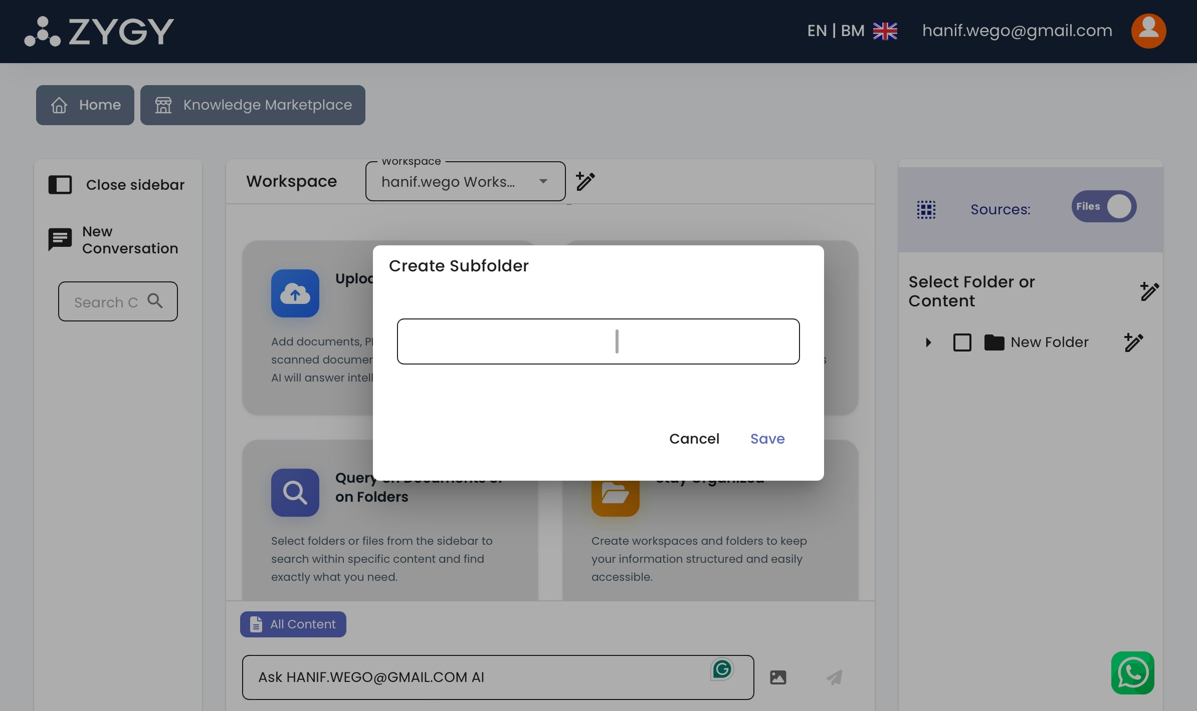 Zygy.com - Ingest Files with AI! screenshot 3