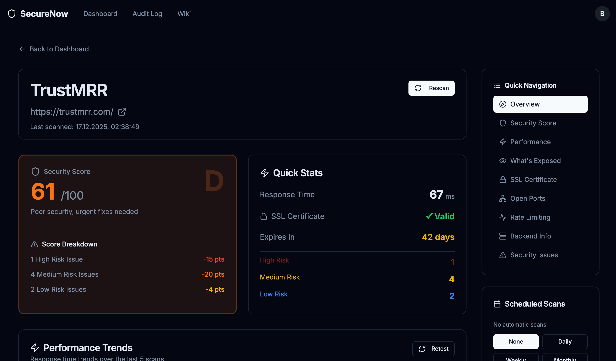 SecureNow screenshot 3