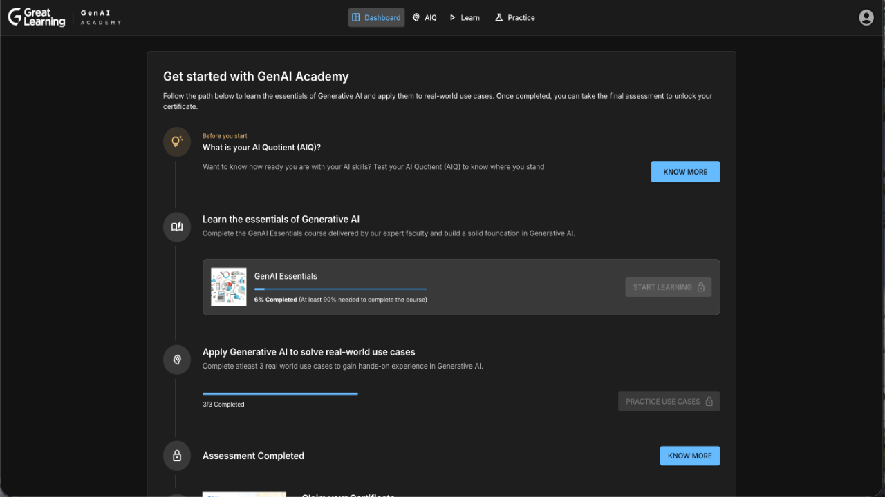 GenAI Academy screenshot 1