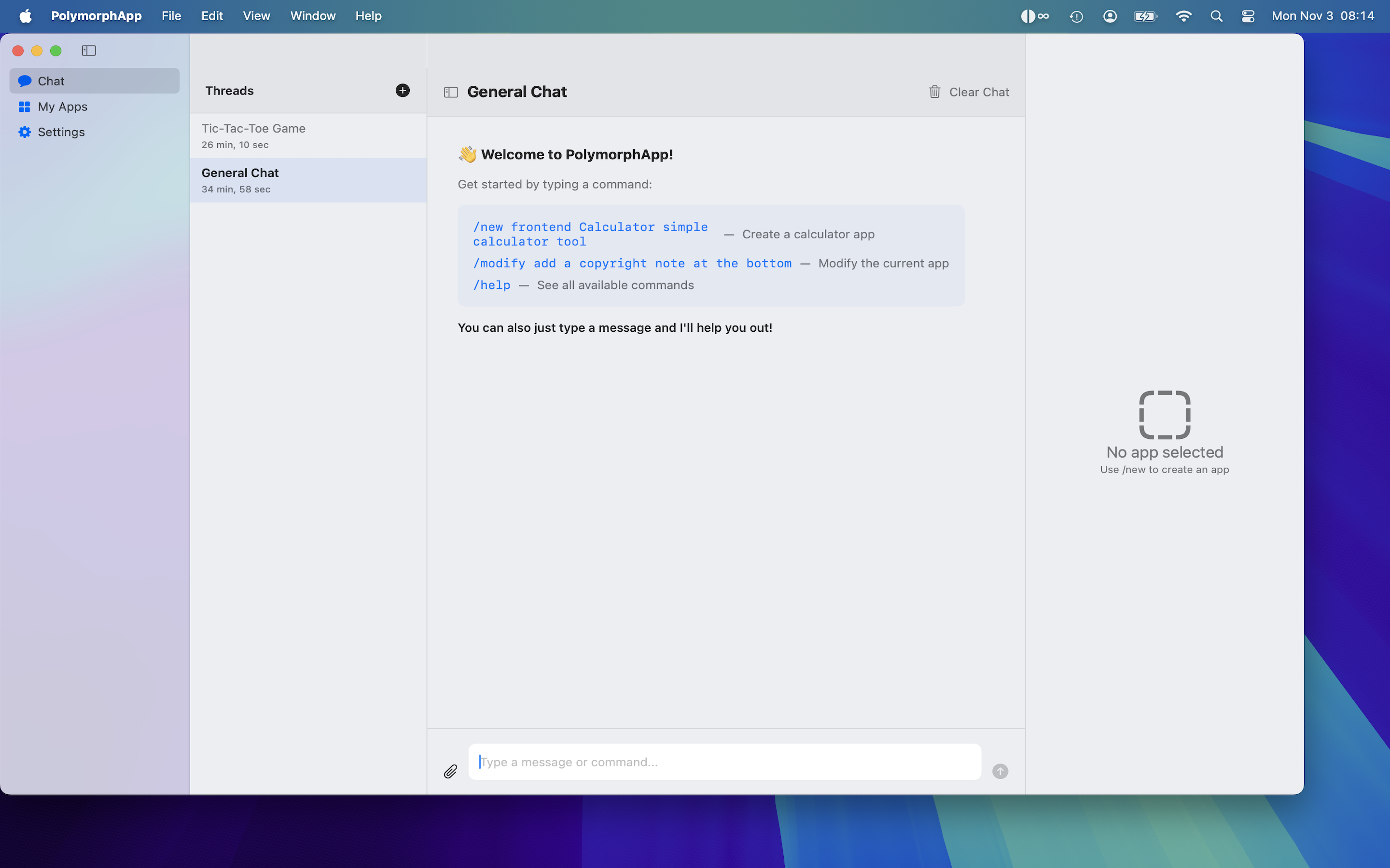PolymorphApp screenshot 1