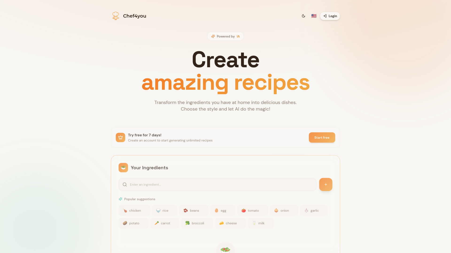 Chef4you screenshot 1