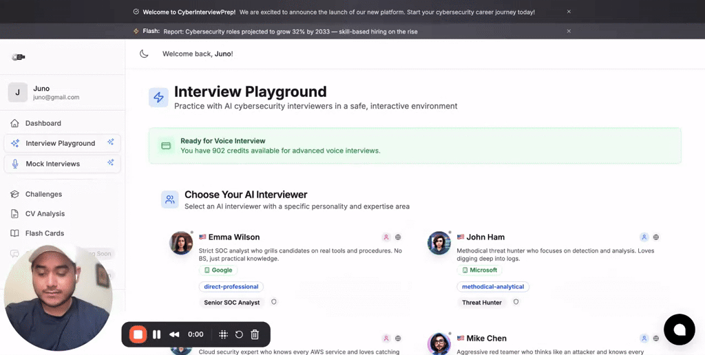 CyberInterviewPrep screenshot 3