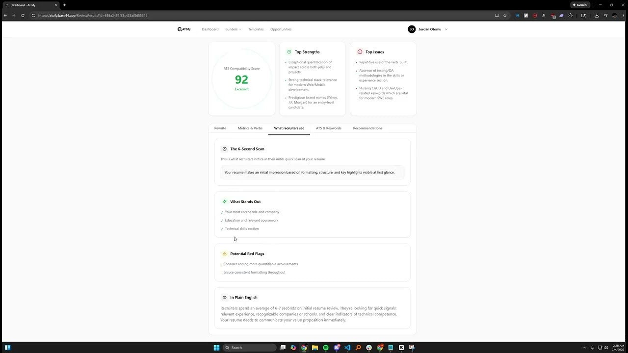 ATSify screenshot 1