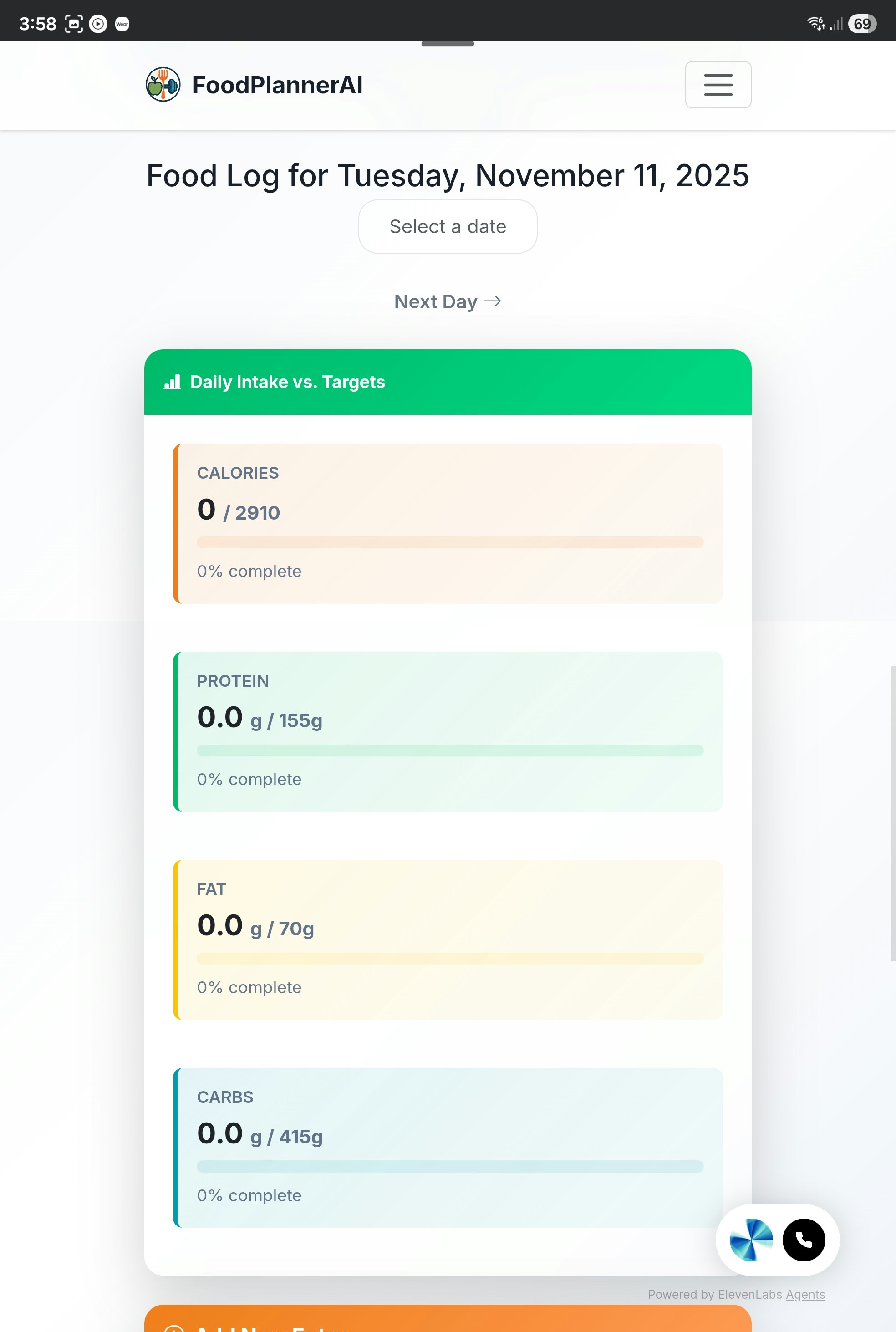 FoodPlannerAI screenshot 4