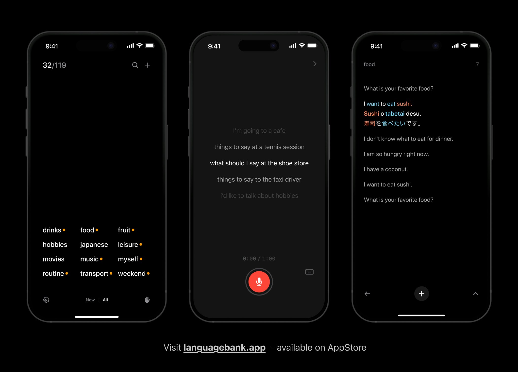 LanguageBank (iOS) screenshot 5