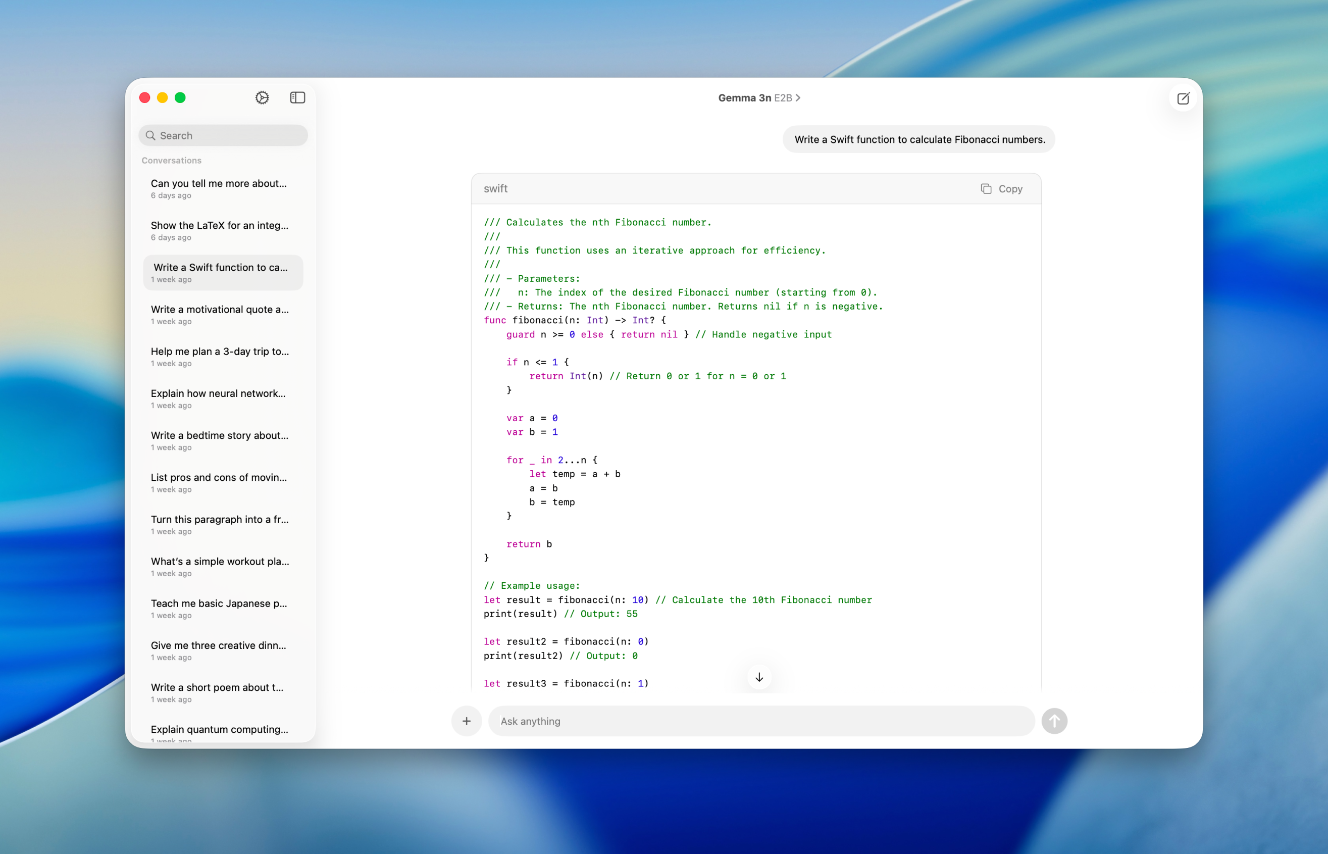 Locally AI for Mac screenshot 3
