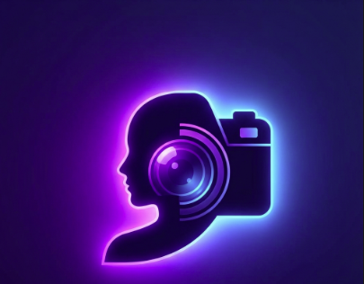 Neon Glow Behind Image